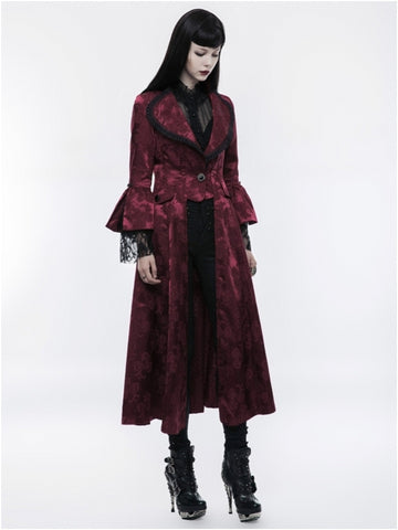 RED RUBY BALL COAT